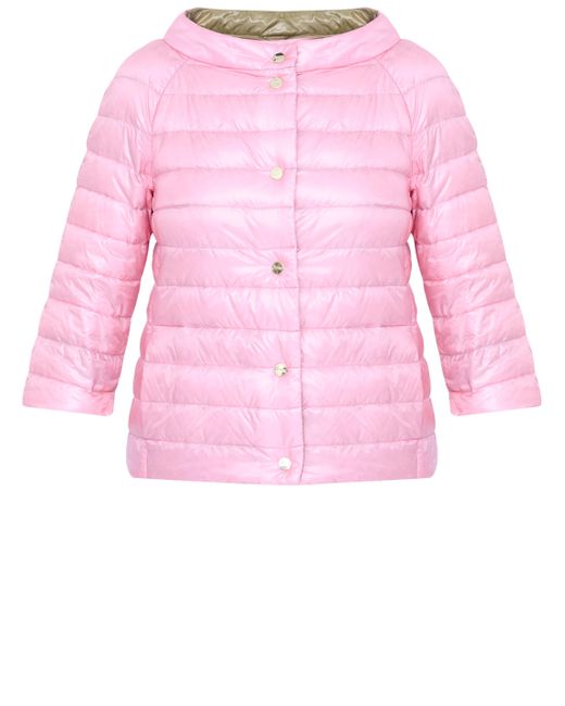 Herno Pink Reversible Padded Jacket