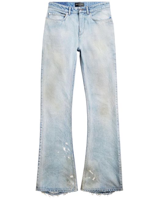 Balenciaga Blue Bootcut Jeans