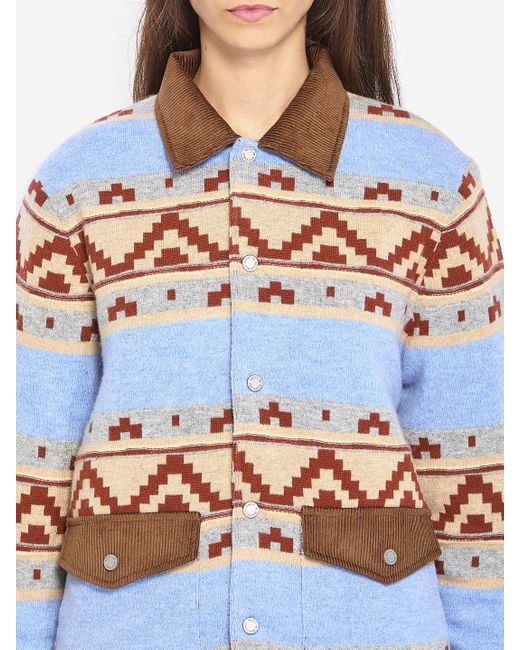 Guest In Residence Gray Western Industry Padded Jacket