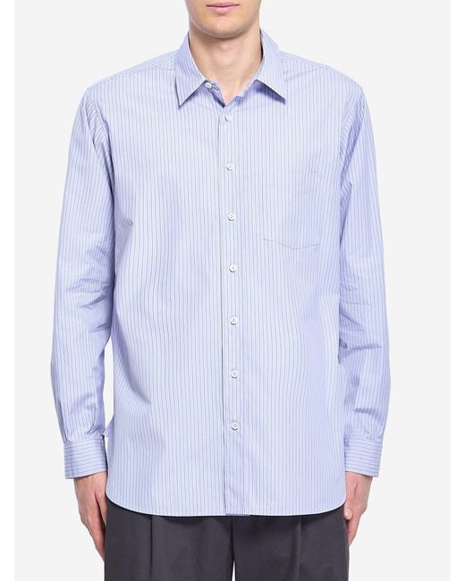 The Row Blue Kardiff Shirt for men