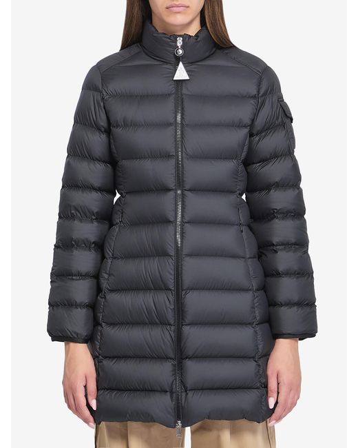 Moncler Gray Midi Igesse Puffer Jacket
