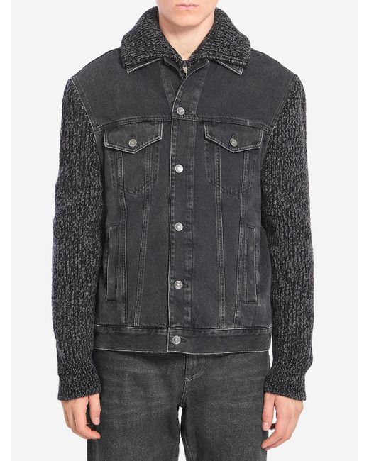 Dolce & Gabbana Gray Denim Jacket for men