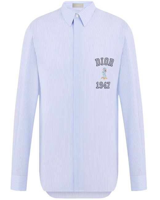 Dior Blue Bobby Shirt for men