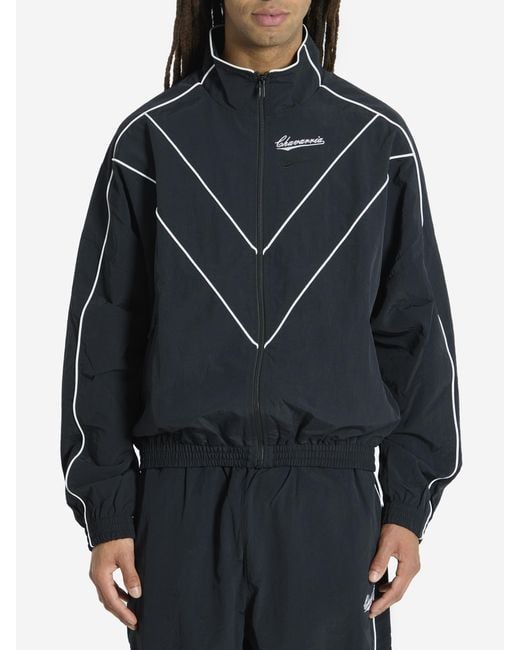 Willy Chavarria Black Bad Boy Track Jacket for men