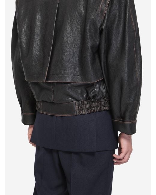 Bomber di Saint Laurent in Blue da Uomo