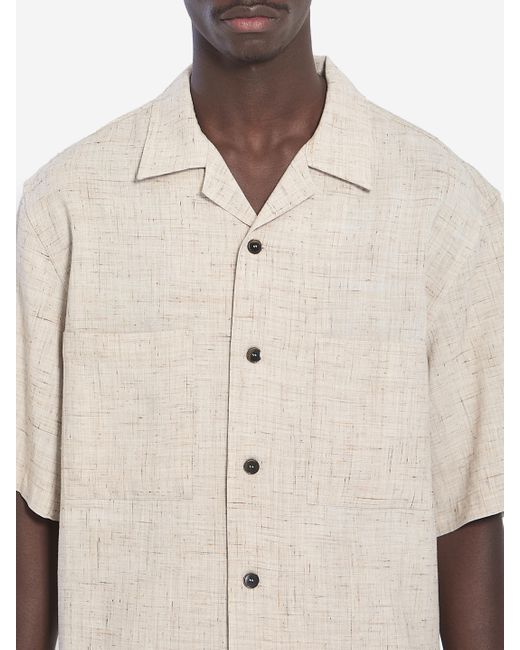 Camicia Solana Gresto di Barena in Natural da Uomo