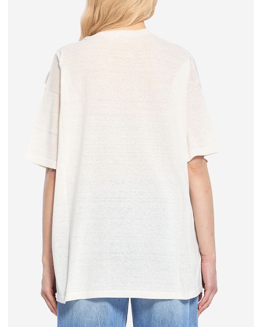 Tshirt Jockton di The Row in White