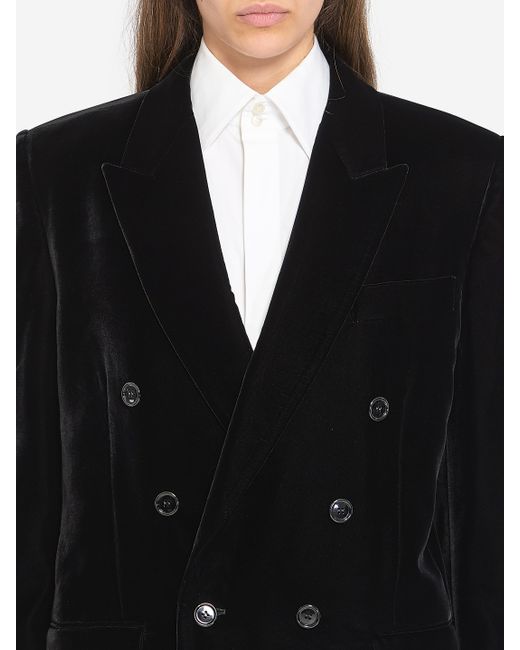 Saint Laurent Black Cassandre Jacket