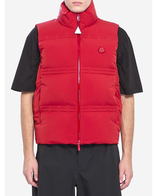 Moncler x A$AP ROCKY Red Sparky Padded Vest for men