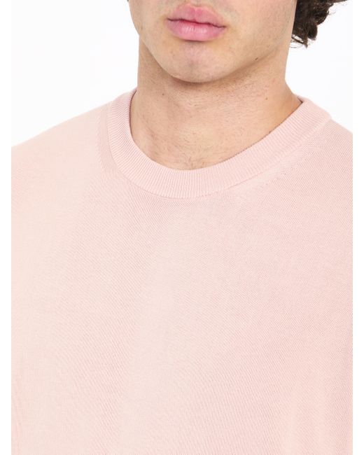 Tshirt di Roberto Collina in Pink da Uomo