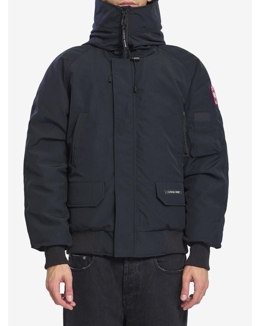 Canada Goose Men's Blue Chilliwack Bomber Jacket