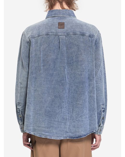 Camicia Denim di Loewe in Blue da Uomo