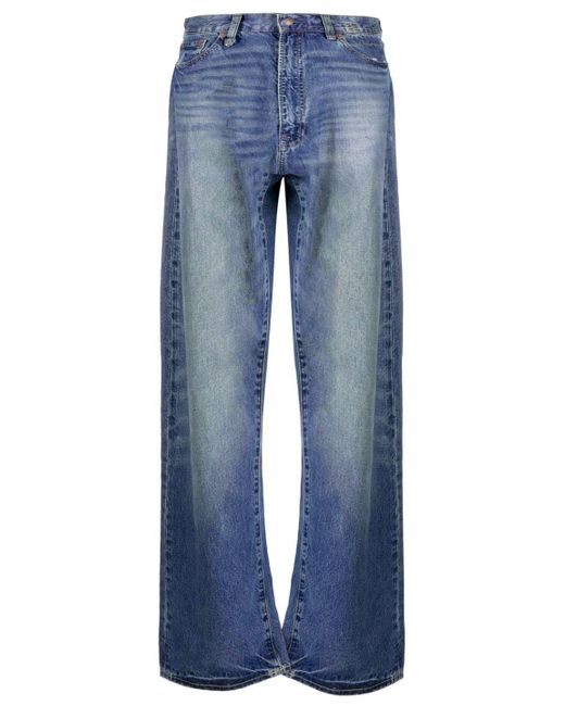 Jeans in denim blu di R13 in Blue