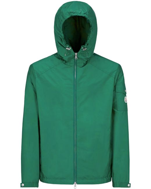 Moncler Green Etiache Rain Jacket for men