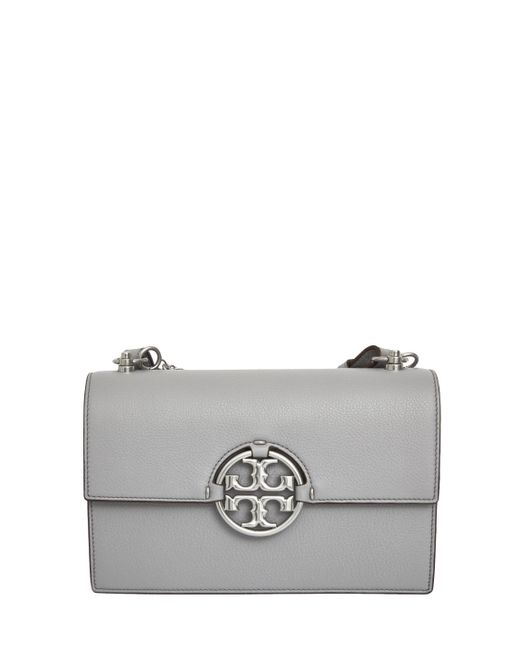 Tory Burch Miller Bag in Grey (Gray) Lyst