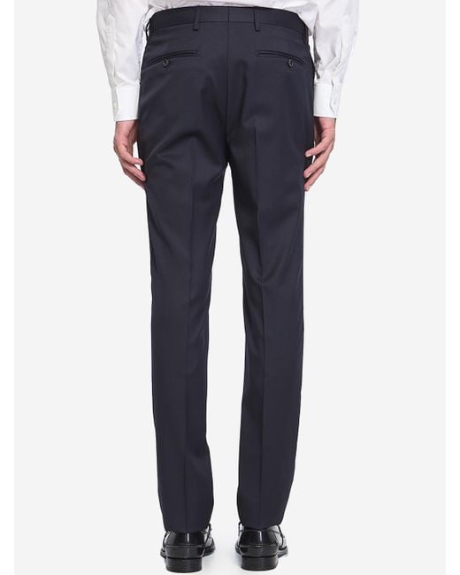 Tagliatore Blue Singlebreasted Suit for men