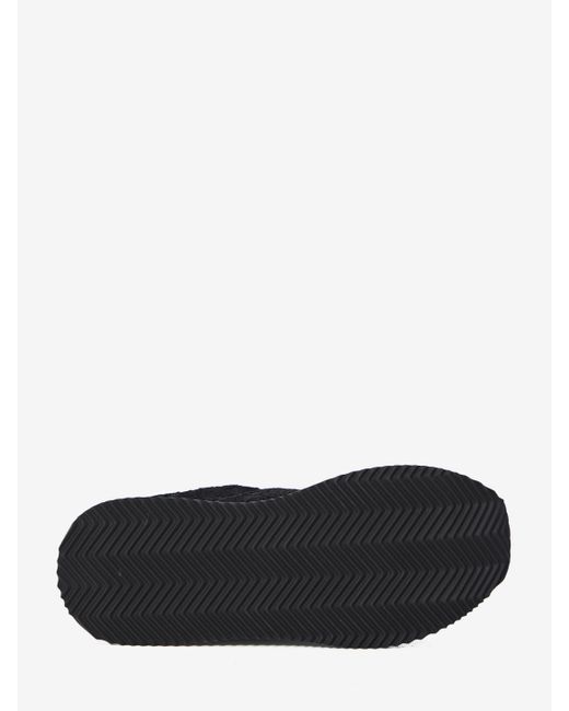 Dolce & Gabbana Black Sneakers Dg Cushion