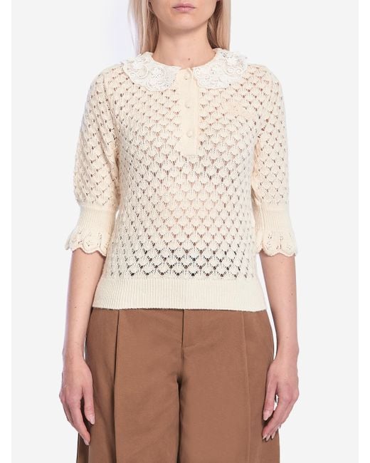Chloé Natural Iconic Milk Pullover
