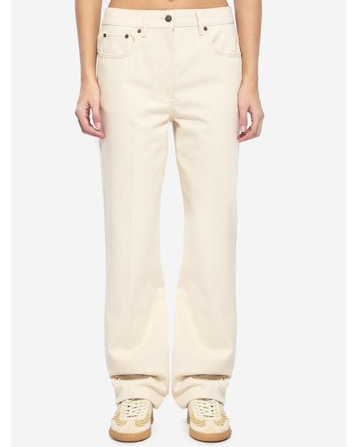 Valentino Garavani Natural Ivory Jeans