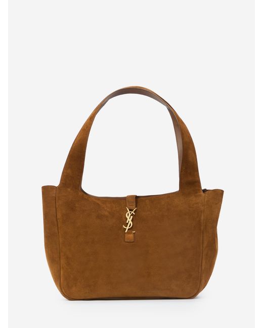 Saint Laurent Brown Le 5 7 Bea Tote Bag