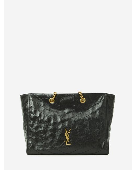 Saint Laurent Black Niki Shopping Bag