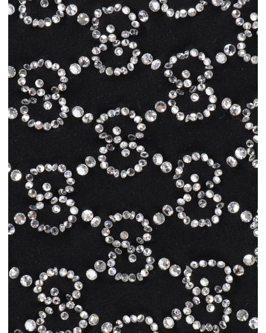 Gucci GG Monogram Tights in Black - Lyst
