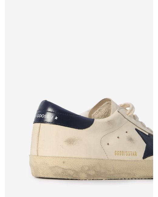 Golden Goose Deluxe Brand Natural Super Star Sneakers for men