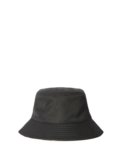 Cappello Da Pescatore Reversibile di Burberry in Black