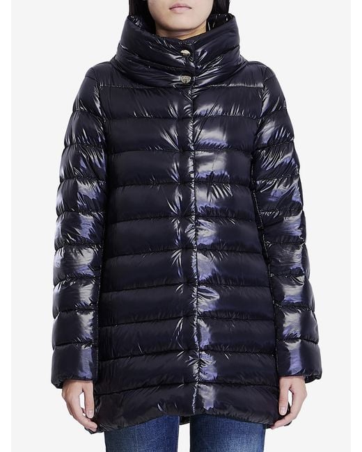 Herno Blue Amelia Light Puffer Jacket