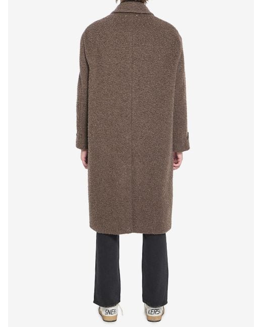 Golden Goose Deluxe Brand Brown Journey Coat for men