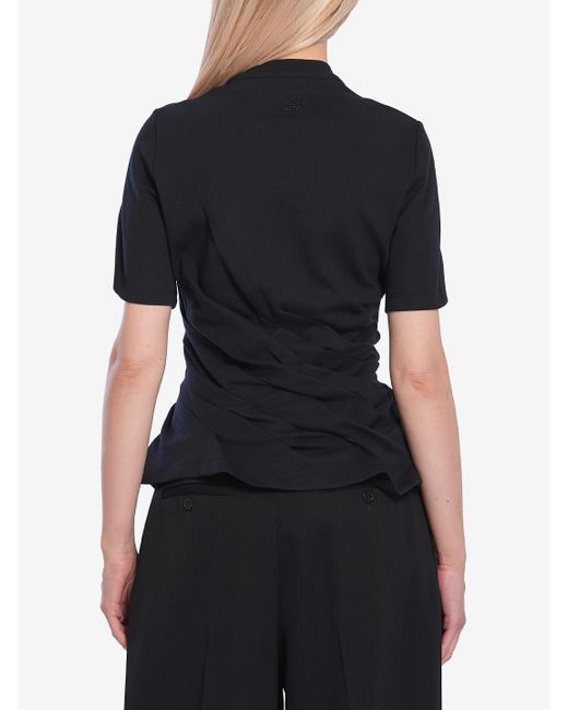 Loewe Black Twisted Top