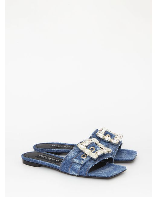 Patchwork buckle deals flat sandal