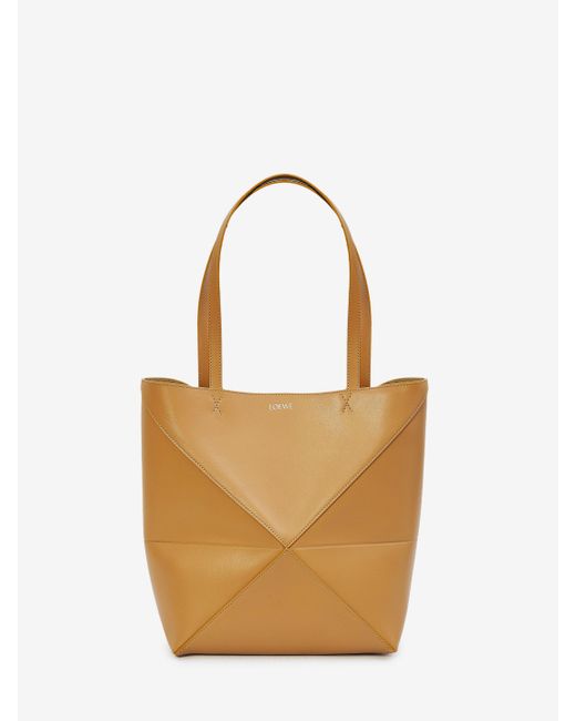 Loewe Natural Puzzle Fold Tote Bag