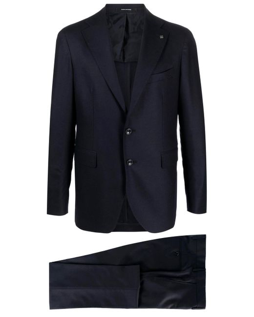Tagliatore Blue Twopiece Suit for men