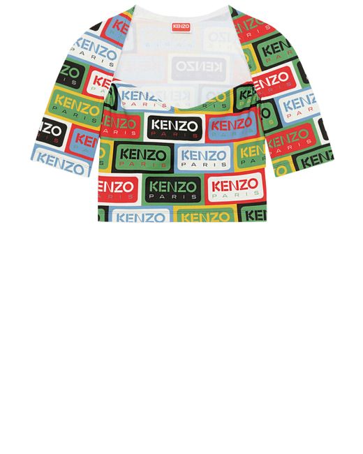 KENZO Multicolor Labels Top