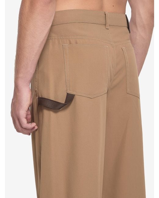 Loewe Natural Cotton Carpenter Trousers for men