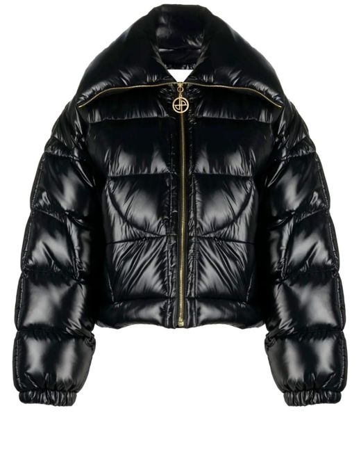 Patou Black Jp Short Puffer Jacket