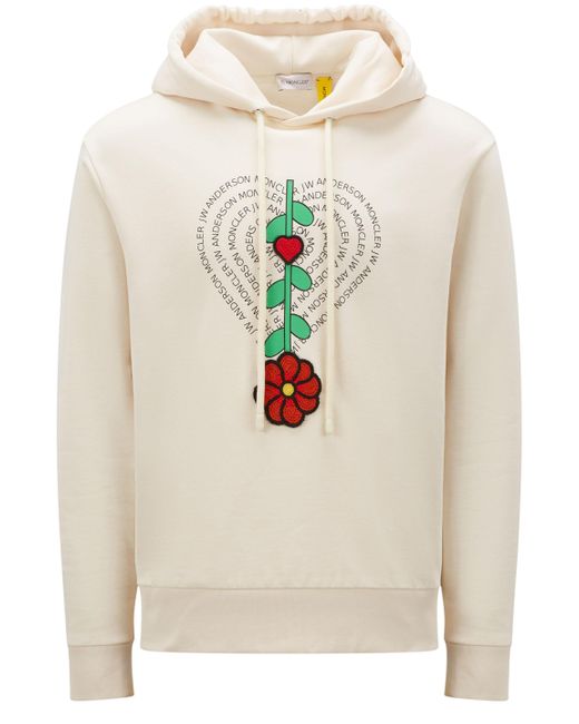 Moncler Genius Fleece Sweatshirt in Natural Lyst