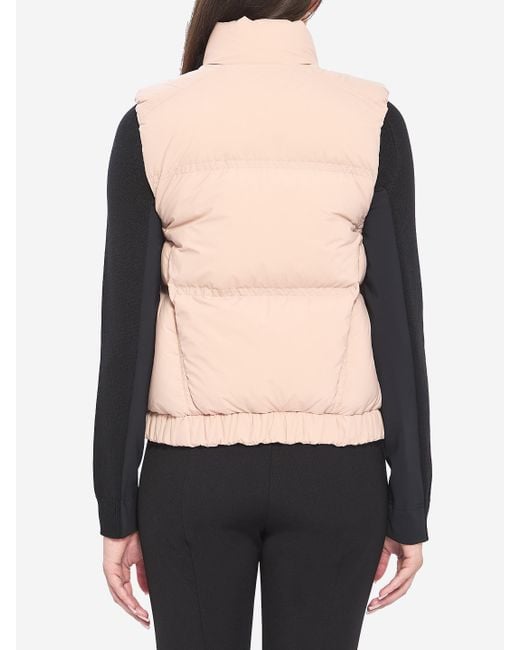 Gilet Imbottito Baise di Moncler in Black