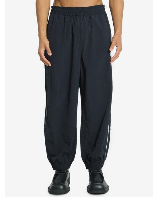 Willy Chavarria Blue Bad Boy Track Pants for men