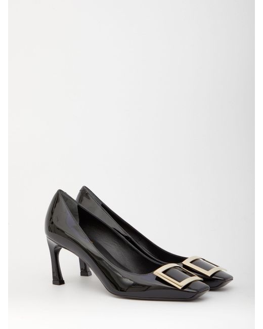 Dcollet Belle Vivier Trompette di Roger Vivier in Black