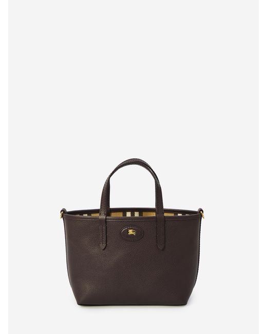 Burberry Brown Mini Reversible Bloomsbury Tote Bag