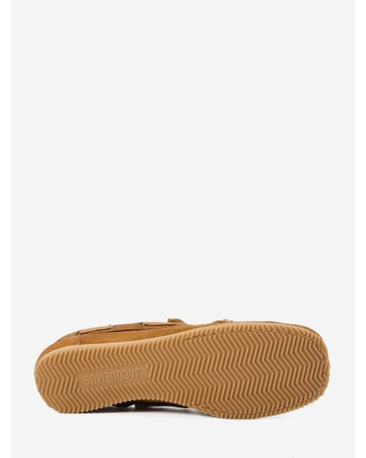 Jacquemus Brown Le Batto Boat Shoes for men