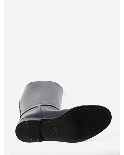 Saint Laurent Black Julia Boots