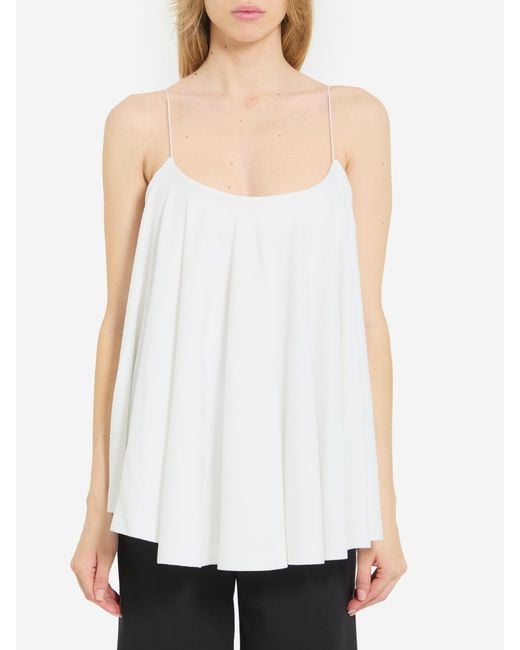 Jacquemus White Voile Top