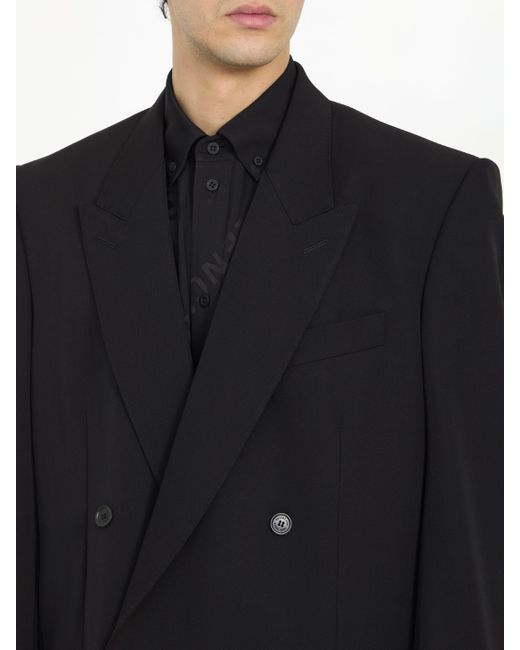 Balenciaga Black Oversized Blazer for men