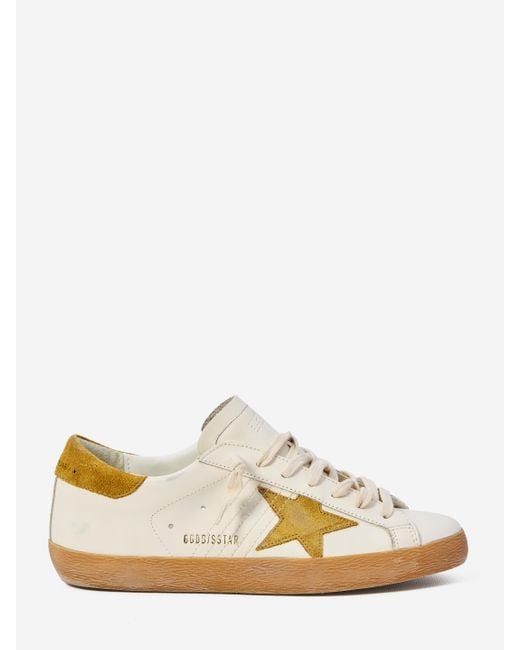 Golden Goose Deluxe Brand Natural Super Star Sneakers for men