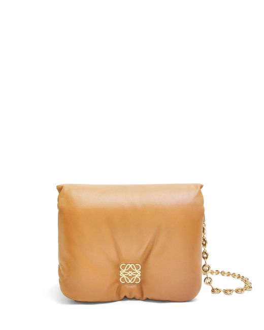 Loewe Puffer Goya Bag in Natural | Lyst