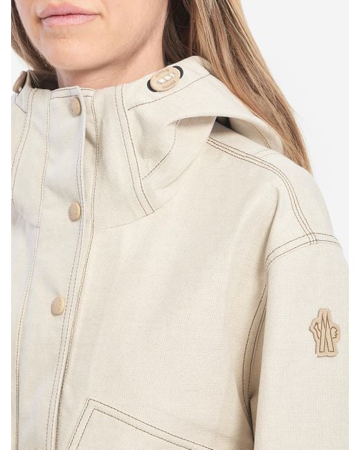 アウターその他 MONCLER Tarkine field jacket Moncler Tarkine Field Jacket in Natural | Lyst