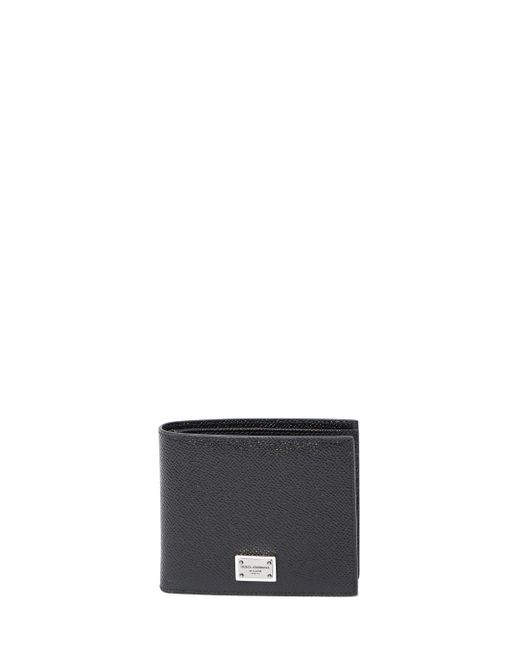 Dolce & Gabbana Gray Leather Wallet for men